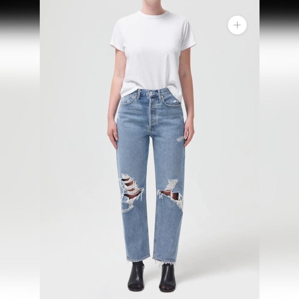 Agolde 90'S MID RISE LOOSE FIT IN FALL OUT
